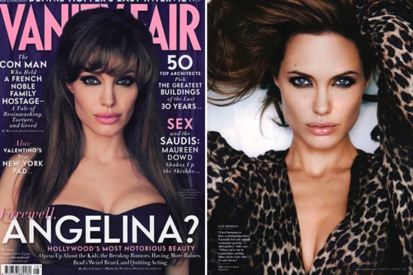 Анджелина Джоли (Angelina Jolie) в журнале Vanity Fair