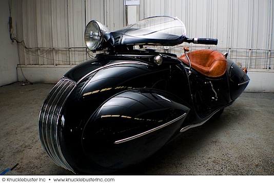 Мотоцикл Henderson 1930 в стиле арт-деко