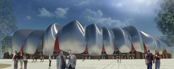 New Datong Sports Park by Populous