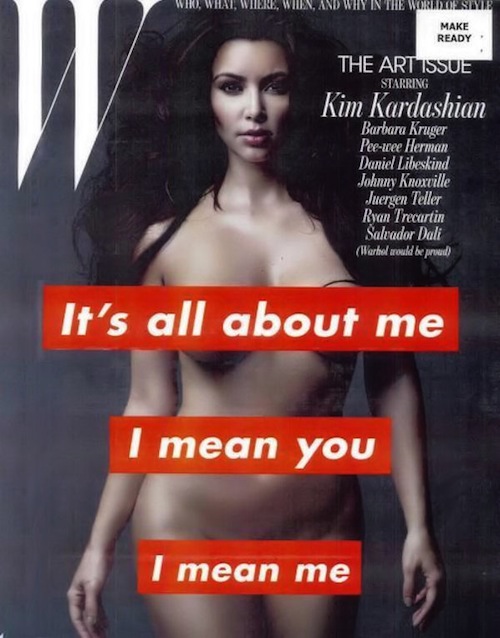 Kim Kardashian naked in W Magazine