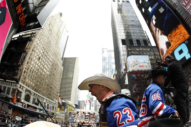 Rodeo in Times Square, New York