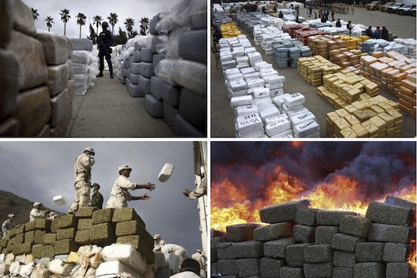 Власти Мексики изъяли 105 тонн марихуаны