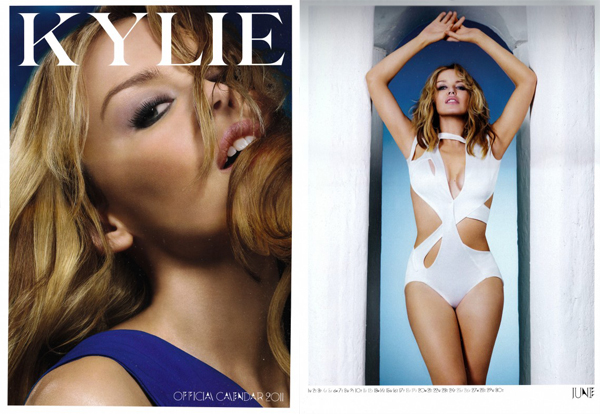 Календарь Kylie Minogue 2011