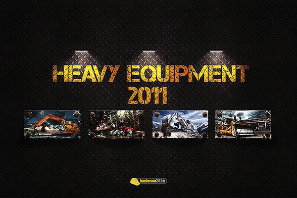 Календарь на 2011 год Heavy Equipment
