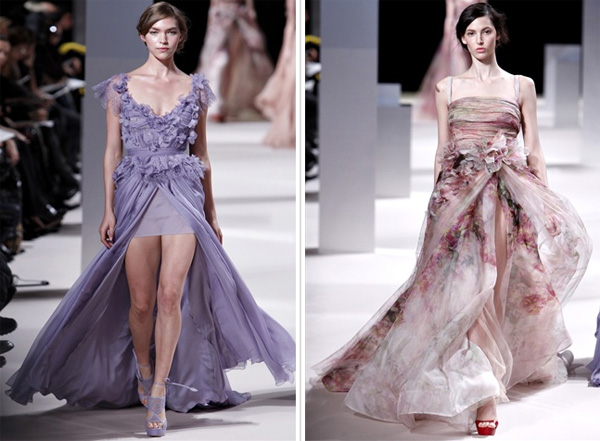Неделя высокой моды в Париже: Valentino, Chanel и Elie Saab