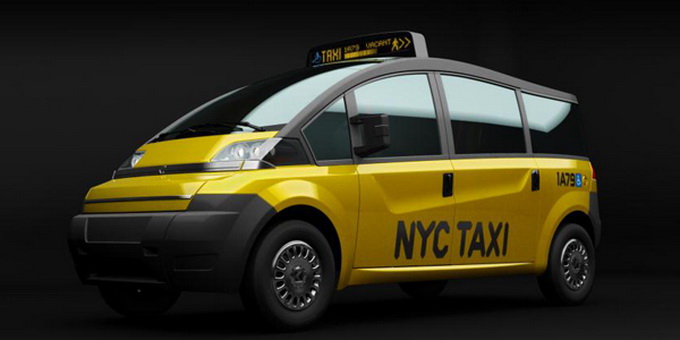 Концепт Karsan V1 New York City Taxi