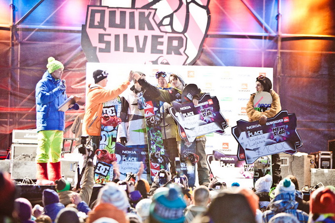 Quiksilver New Star Invitational -  сноуборд-событие сезона