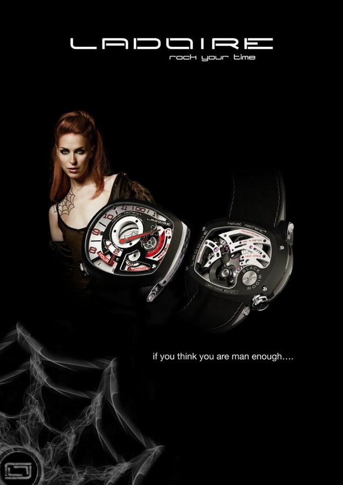 Mr Race- Ladoire Geneve Black Widow Collection