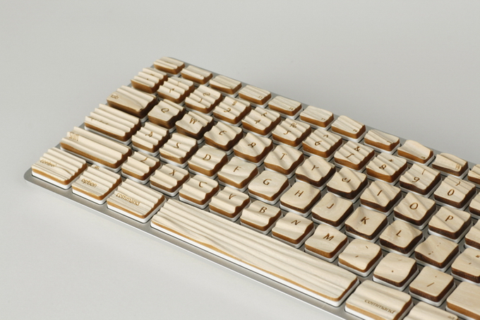 Деревянная клавиатура Engrain Tactile Keys