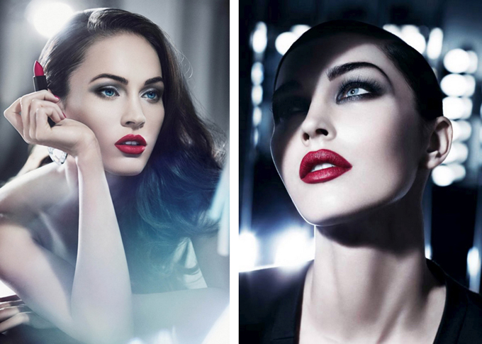 Меган Фокс в рекламной кампании Giorgio Armani Beauty 2011
