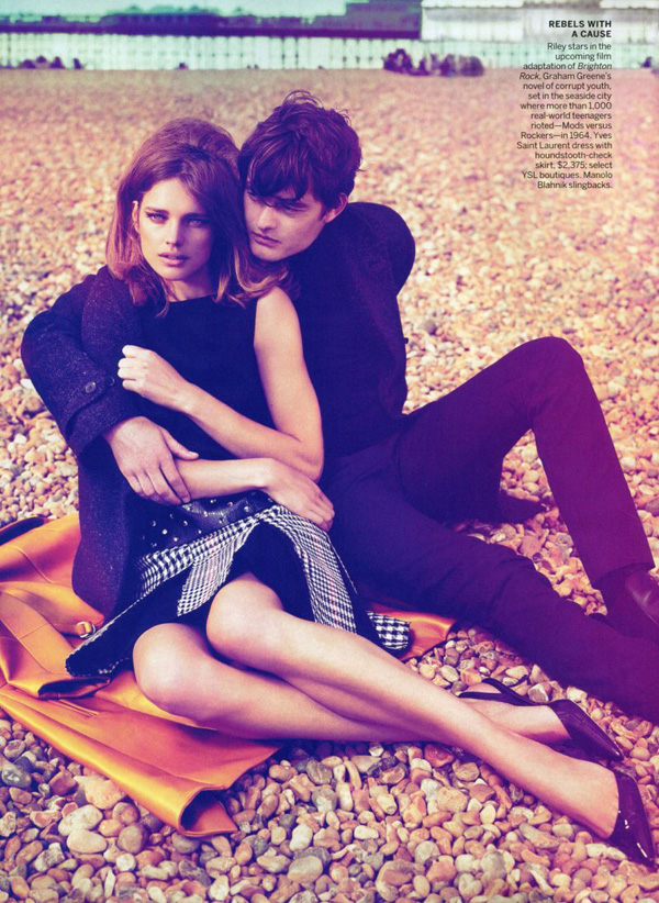 Наталья Водянова в Vogue US