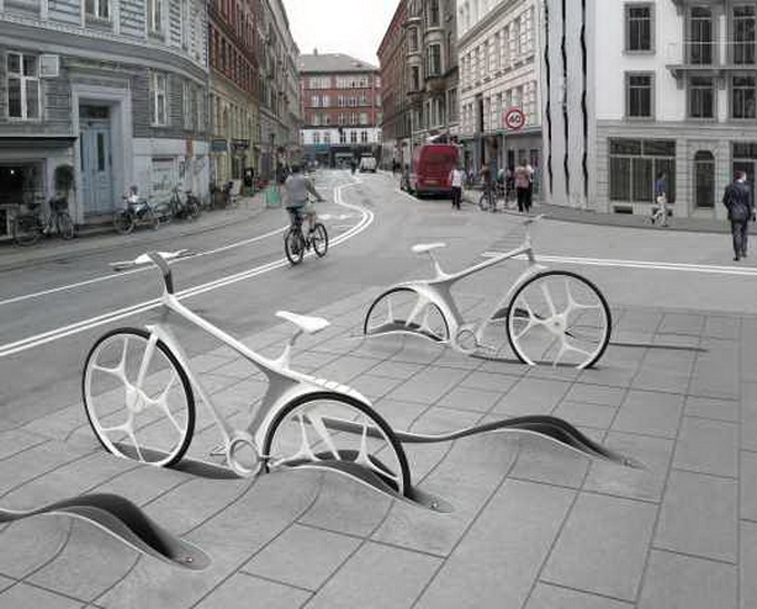 Проект велосипедных станций в Копенгагене