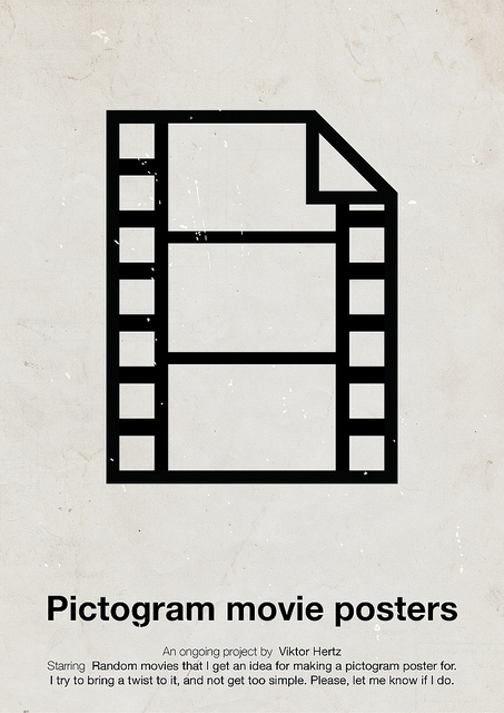 pictogram Movie posters by Viktor Hertz 01.jpg
