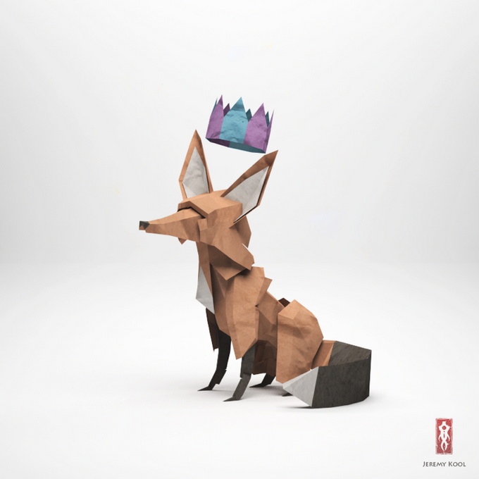 Оригами-животные Jeremy Kool
