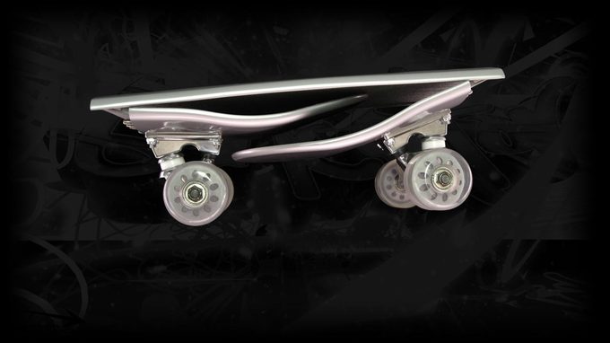 SNAP Skateboard - раскладной скейт из алюминия