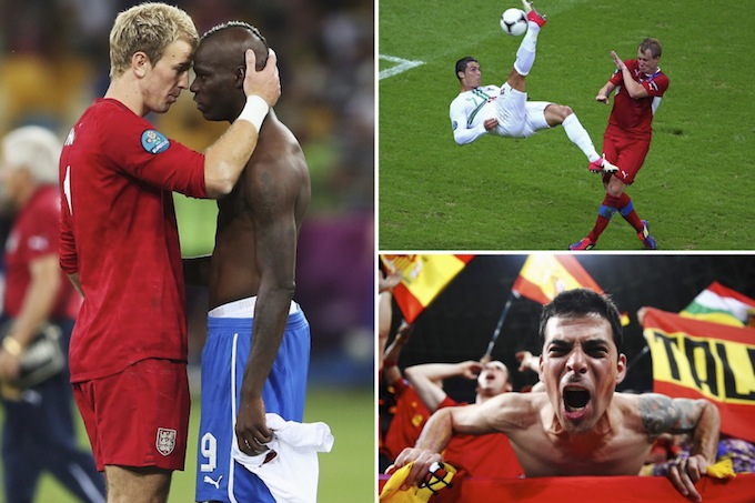 Фотографии с матчей четвертьфинала Евро-2012