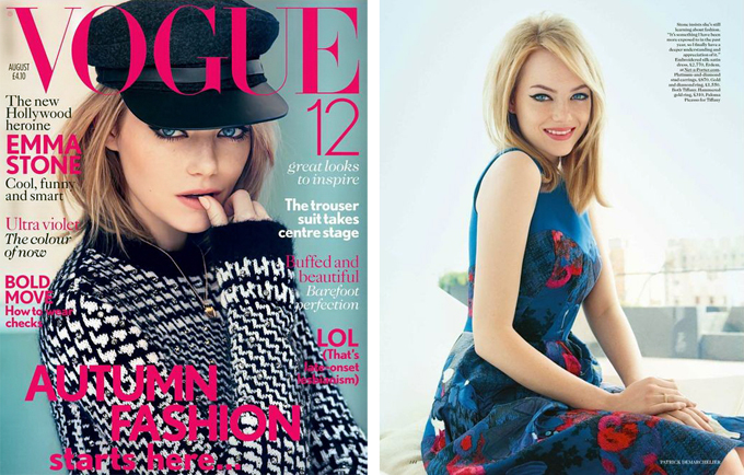Эмма Стоун для Vogue UK