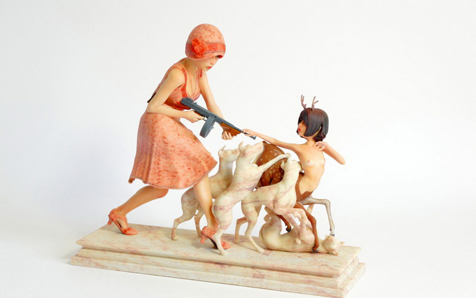 Скульптуры Eric Van Straaten