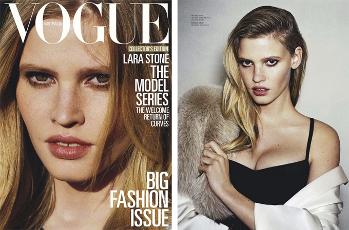 Лара Стоун для Vogue Australia