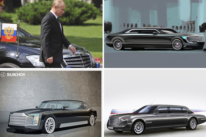 Автомобиль для президента РФ Владимира Путина