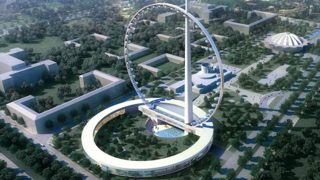 Самое высокое в мире колесо обозрения будет построено в Москве