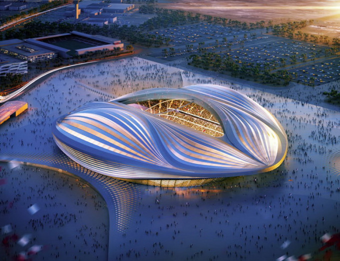 Стадион в Катаре Zaha Hadid 
