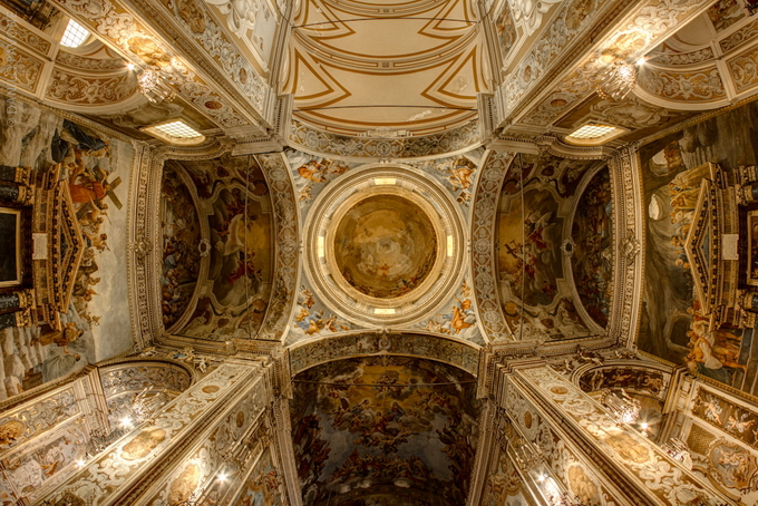 Потолки итальянских соборов в объективе Danilo Pavone