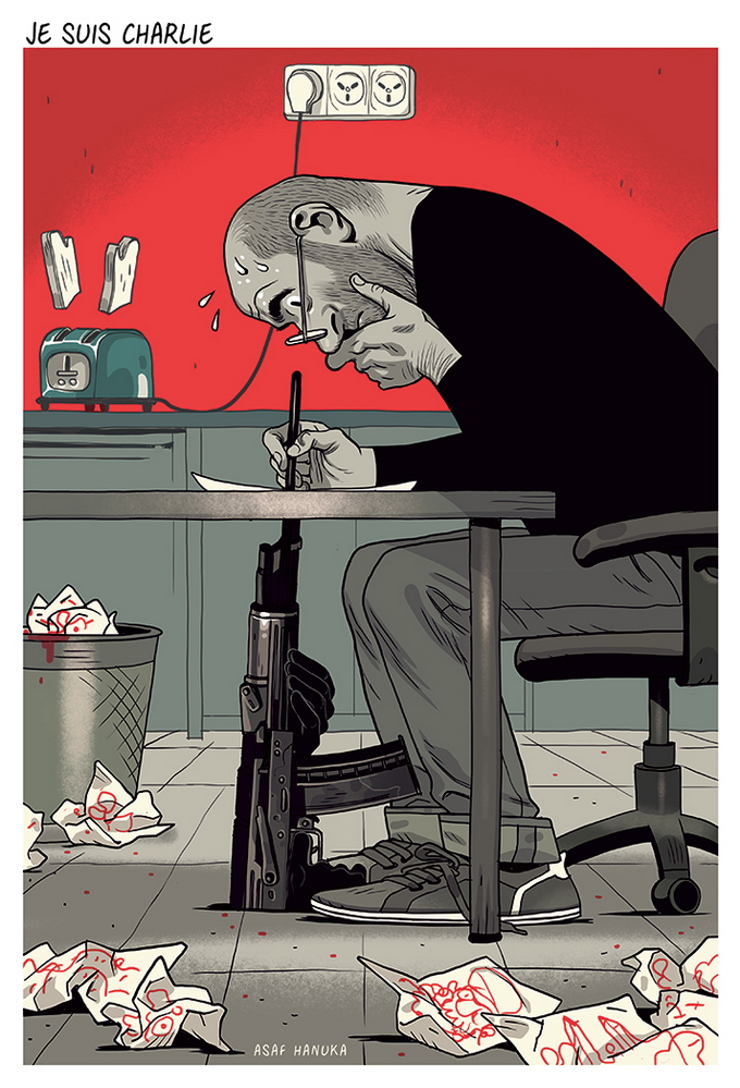 Иллюстратор Asaf Hanuka