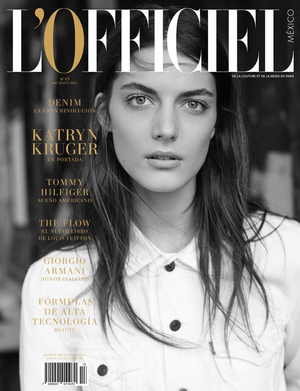 Катрин Крюгер в L’Officiel Mexico