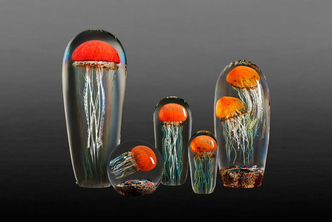 Медузы в стекле от Rick Satava