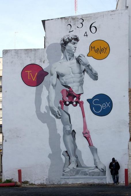 Уличный художник Man-o-Matic