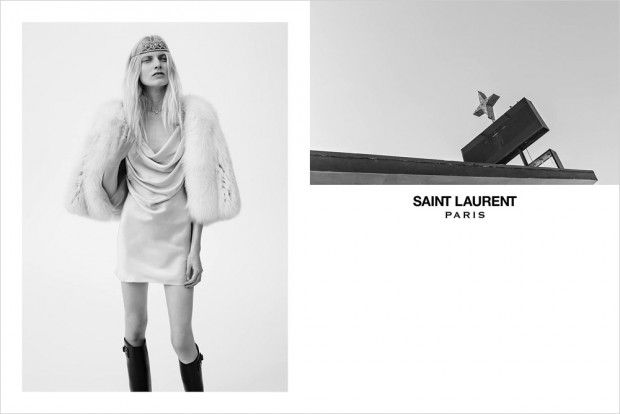 Фотосессия для шикарного Saint Laurent. ФОТО