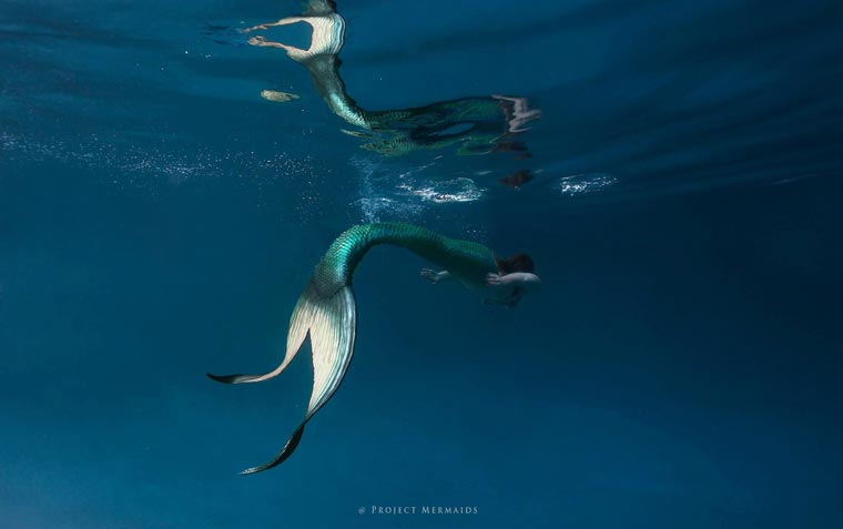 Настоящие русалки от итальянского фотографа. ФОТО