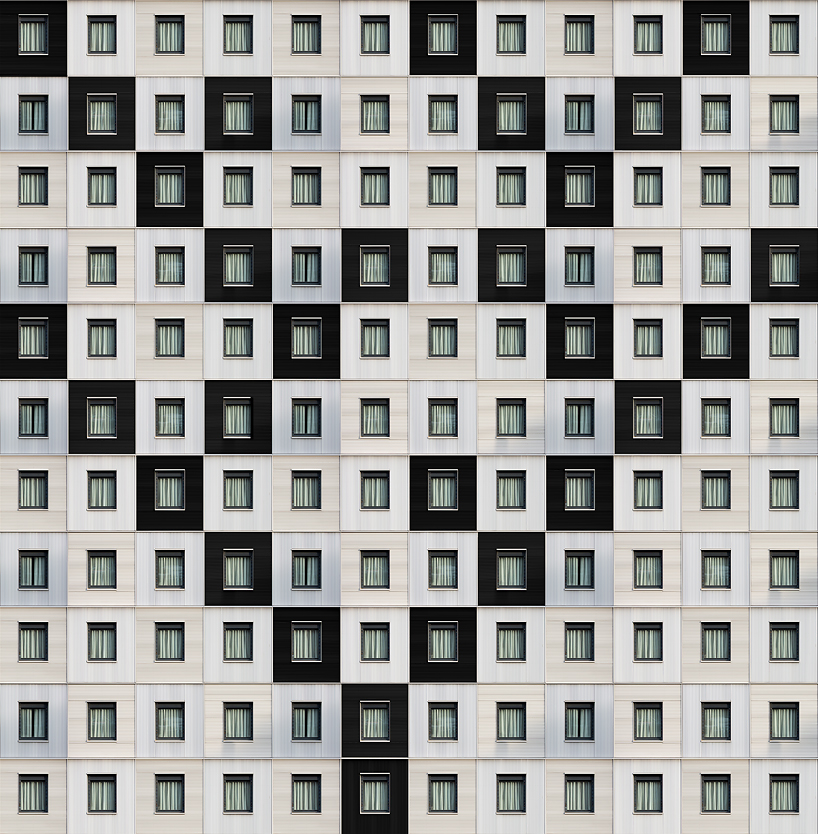 Концепт пиксельных фасадов домов от итальянского мастера. ФОТО