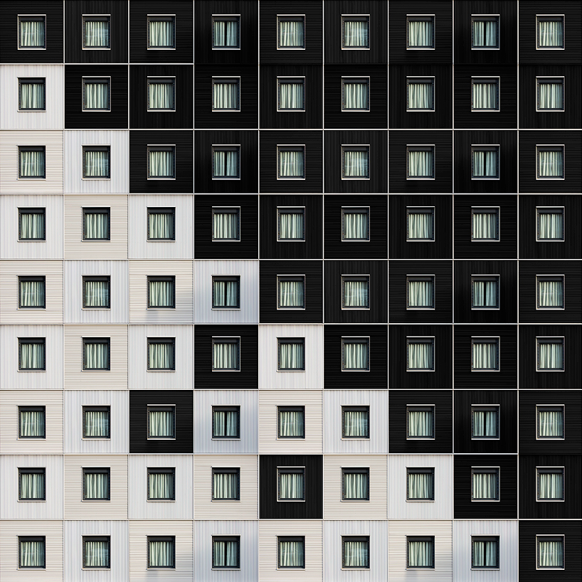 Концепт пиксельных фасадов домов от итальянского мастера. ФОТО