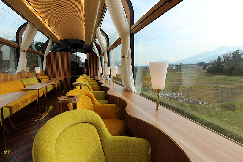 Японский поезд с французским рестораном \"на борту\". ФОТО
